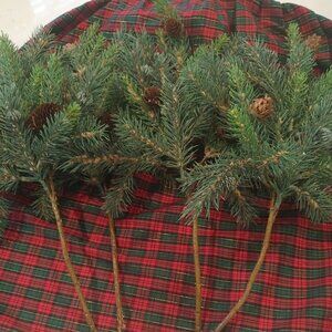 Faux Greenery Stems - Set of Four